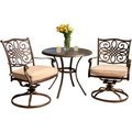 Almo Fulfillment Services Llc Hanover® Traditions 3 Piece Outdoor Bistro Set TRADITIONS3PCSW